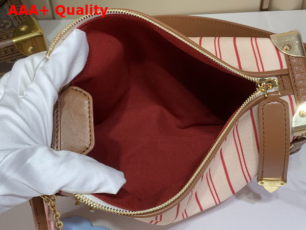 Louis Vuitton Side Trunk MM Part of the Flight Mode Collection Beige Cream M28469 Replica