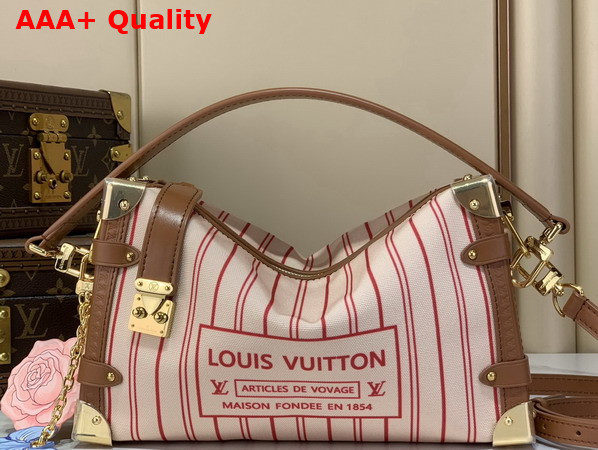 Louis Vuitton Side Trunk MM Part of the Flight Mode Collection Beige Cream M28469 Replica