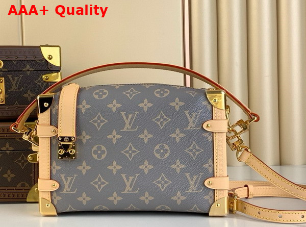 Louis Vuitton Side Trunk MM Trianon Gray Coated Canvas M12428 Replica