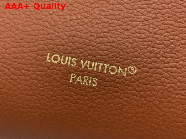 Louis Vuitton Side Trunk MM in Cognac Calf Leather M27435 Replica