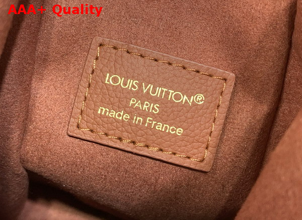 Louis Vuitton Side Trunk MM in Cognac Calf Leather M27435 Replica