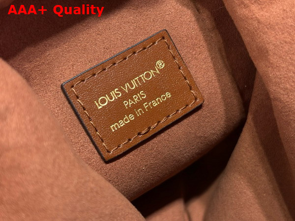 Louis Vuitton Side Trunk MM in Tan Calfskin Suede M29662 Replica