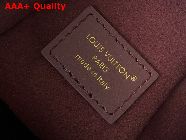 Louis Vuitton Side Trunk MM in Wine Red Calf Leather with a Braided Chain M25669 Replica