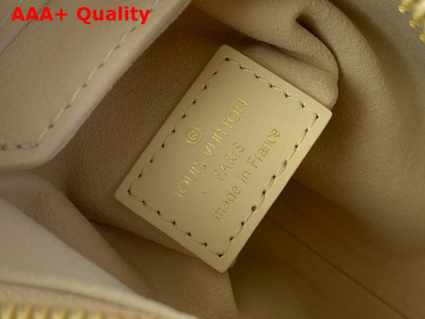 Louis Vuitton Side Trunk PM in Chalk Grained Calf Leather M23915 Replica