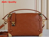 Louis Vuitton Side Trunk Tan Fashion Leather M21741 Replica