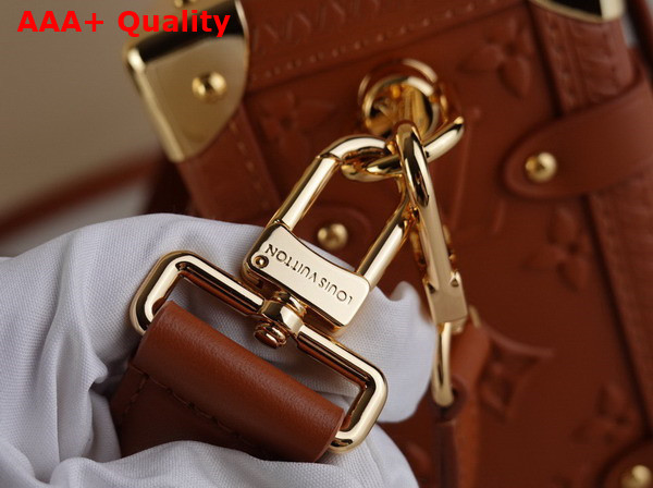 Louis Vuitton Side Trunk Tan Fashion Leather M21741 Replica