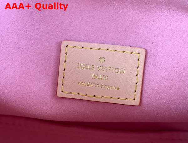 Louis Vuitton Side Trunk in Iridescent Monoglam Coated Canvas Replica