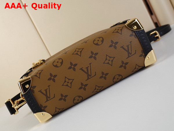Louis Vuitton Side Trunk in Monogram Reverse Canvas Replica