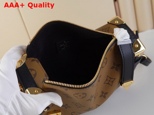 Louis Vuitton Side Trunk in Monogram Reverse Canvas Replica