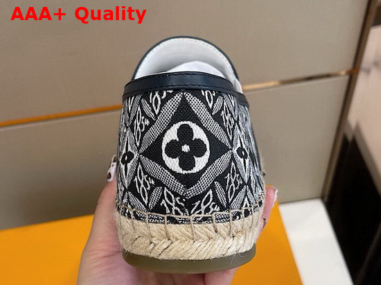 Louis Vuitton Since 1854 Bidart Espadrille Gray Jacquard Since 1854 Textile Replica