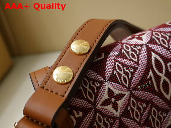 Louis Vuitton Since 1854 Dauphine MM Handbag Bordeaux Jacquard Since 1854 Textile Replica