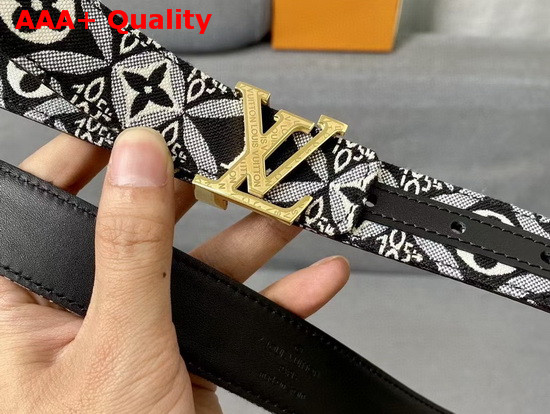 Louis Vuitton Since 1854 LV Iconic 30mm Belt in Grey MP270W Replica