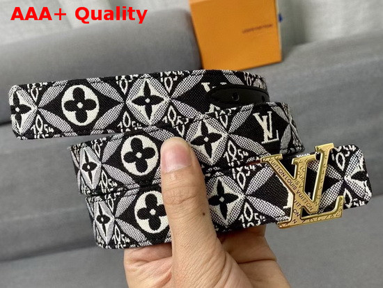 Louis Vuitton Since 1854 LV Iconic 30mm Belt in Grey MP270W Replica