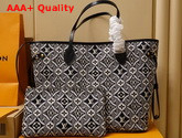 Louis Vuitton Since 1854 Neverfull MM Gray Jacquard Since 1854 Textile M57230 Replica