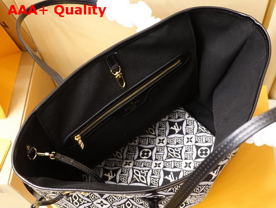 Louis Vuitton Since 1854 Neverfull MM Gray Jacquard Since 1854 Textile M57230 Replica