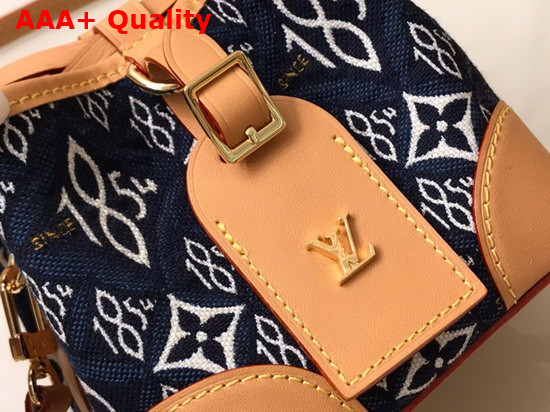 Louis Vuitton Since 1854 Noe Purse Blue Jacquard Since 1854 Textile Replica