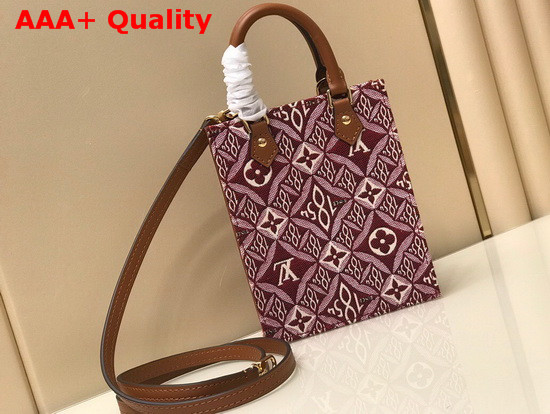 Louis Vuitton Since 1854 Petit Sac Plat Bordeaux Red M69846 Replica