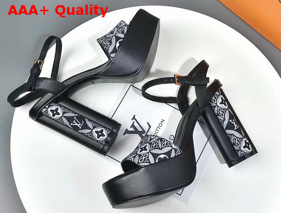 Louis Vuitton Since 1854 Podium Platform Sandal Gris 1A8D2M Replica