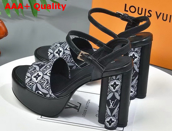 Louis Vuitton Since 1854 Podium Platform Sandal Gris 1A8D2M Replica