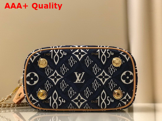 Louis Vuitton Since 1854 Vanity PM Blue Jacquard Since 1854 Textile M57403 Replica