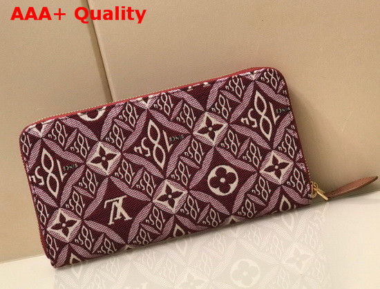 Louis Vuitton Since 1854 Zippy Wallet in Bordeaux Red M69994 Replica