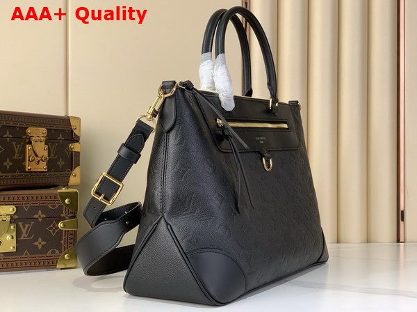 Louis Vuitton Skyline MM Black Monogram Empreinte Leather M28406 Replica