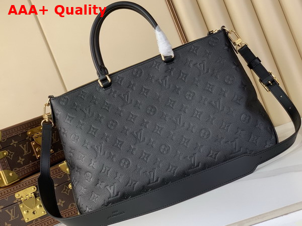 Louis Vuitton Skyline MM Black Monogram Empreinte Leather M28406 Replica