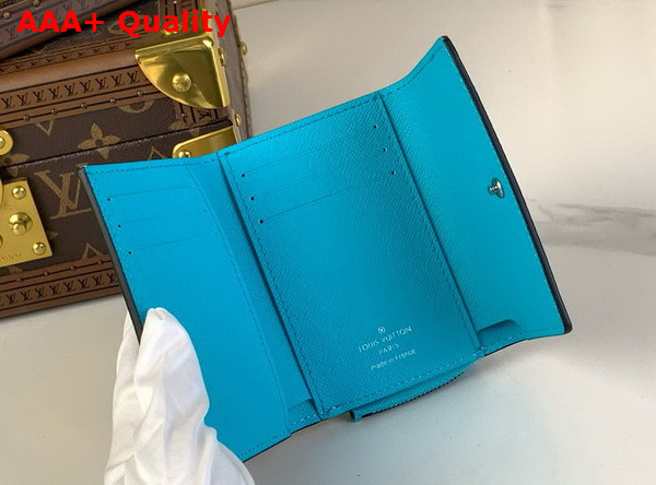 Louis Vuitton Slender Pilot Wallet in Monogram Eclipse Reverse Coated Canvas Replica