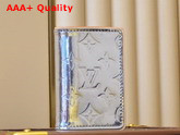 Louis Vuitton Slender Pocket Organizer Monogram Mirror Coated Canvas M80805 Replica
