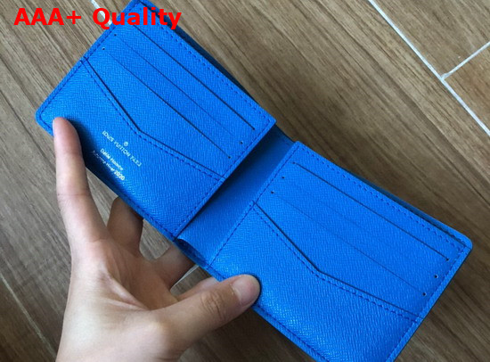 Louis Vuitton Slender Wallet Monogram Clouds Coated Canvas M69742 Replica
