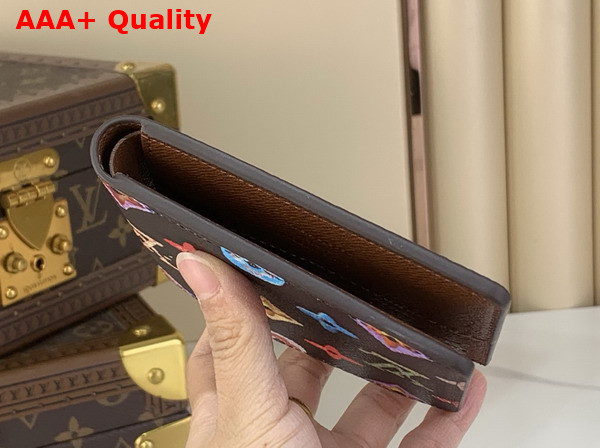 Louis Vuitton Slender Wallet in Chocolate Monogram Donuts Coated Canvas M28283 Replica