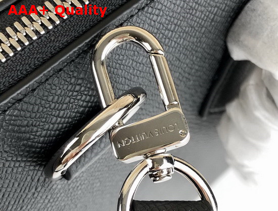 Louis Vuitton Slim Briefcase in Black Taiga Leather M30810 Replica