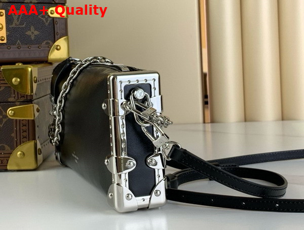 Louis Vuitton Slim Trunk in Black Calf Leather M25445 Replica