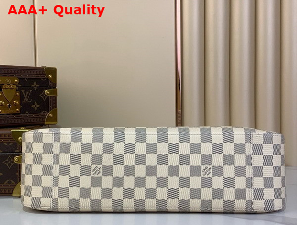 Louis Vuitton Slouchy MM Damier Azur Canvas N00126 Replica