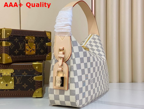 Louis Vuitton Slouchy PM Damier Azur Canvas N00116 Replica