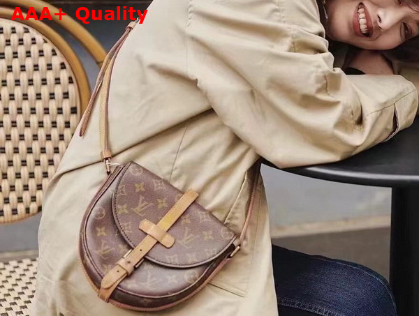 Louis Vuitton Small Chantilly Handbag in Monogram Canvas Replica