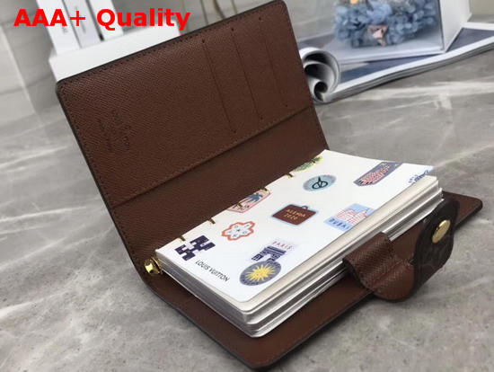 Louis Vuitton Small Ring Agenda Monogram Canvas with Cartoon Motif Replica