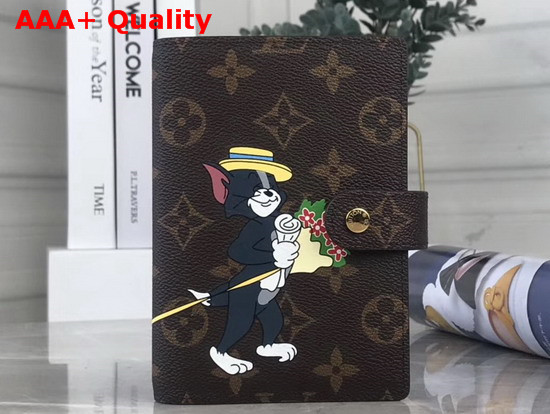 Louis Vuitton Small Ring Agenda Monogram Canvas with Cartoon Motif Replica