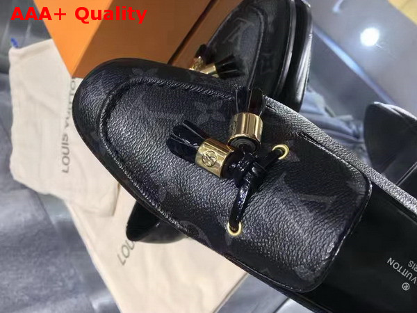 Louis Vuitton Society Loafer Monogram Eclipse Replica