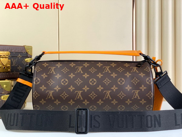 Louis Vuitton Soft Polochon Bag in Monogram Macassar Coated Canvas M46691 Replica