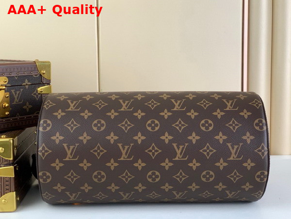Louis Vuitton Soft Polochon Bag in Monogram Macassar Coated Canvas M46691 Replica