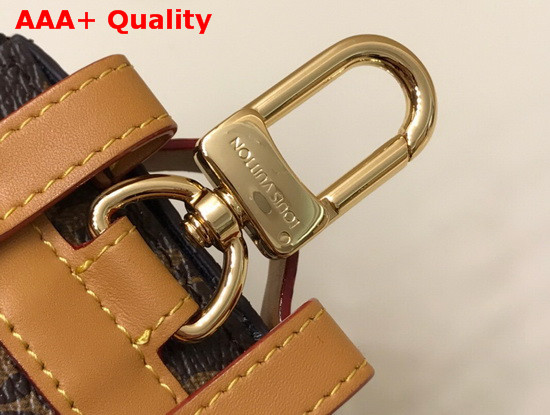 Louis Vuitton Soft Trunk Backpack Bag Charm and Key Holder in Monogram Canvas and Calf Leather M69483 Replica