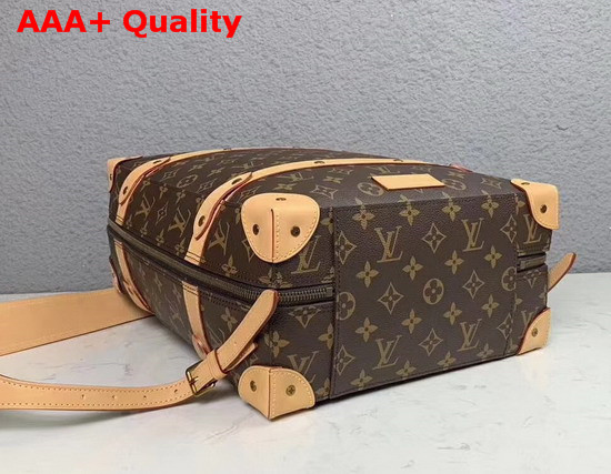 Louis Vuitton Soft Trunk Backpack PM Monogram Coated Canvas M44752 Replica
