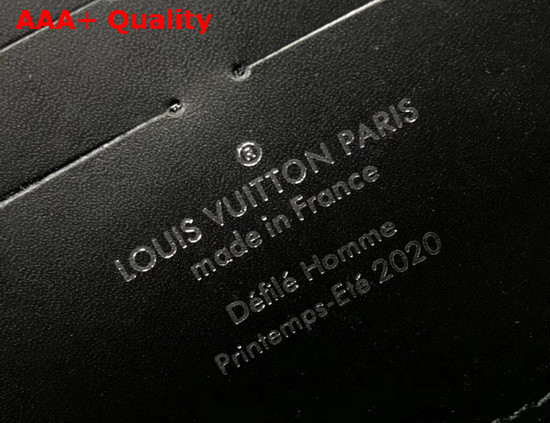Louis Vuitton Soft Trunk Clutch in Black Taurillon Leather M68986 Replica