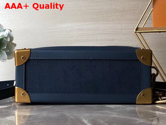 Louis Vuitton Soft Trunk Navy Blue Denim M44723 Replica