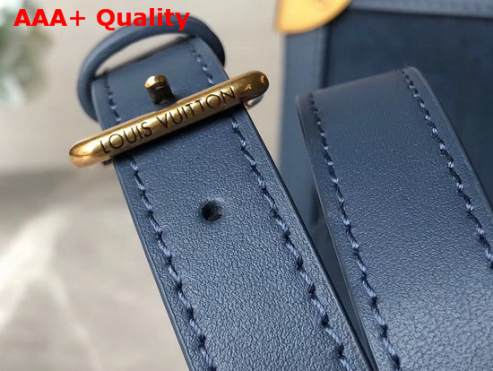 Louis Vuitton Soft Trunk Navy Blue Denim M44723 Replica