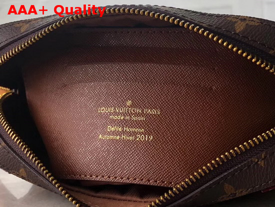 Louis Vuitton Soft Trunk Pouch Monogram Coated Canvas M44779 Replica