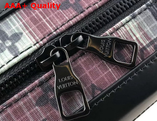 Louis Vuitton Soft Trunk in Monogram Fabric and Black Calf Leather Replica