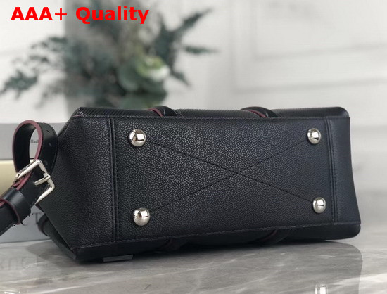 Louis Vuitton Soufflot MM Black Epi Leather M55610 Replica