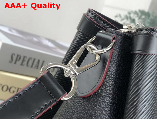 Louis Vuitton Soufflot MM Black Epi Leather M55610 Replica